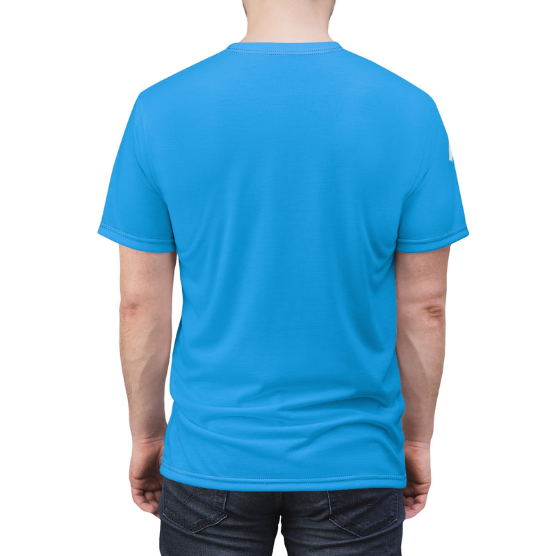 Jumbo Print Blue Inspire Tee