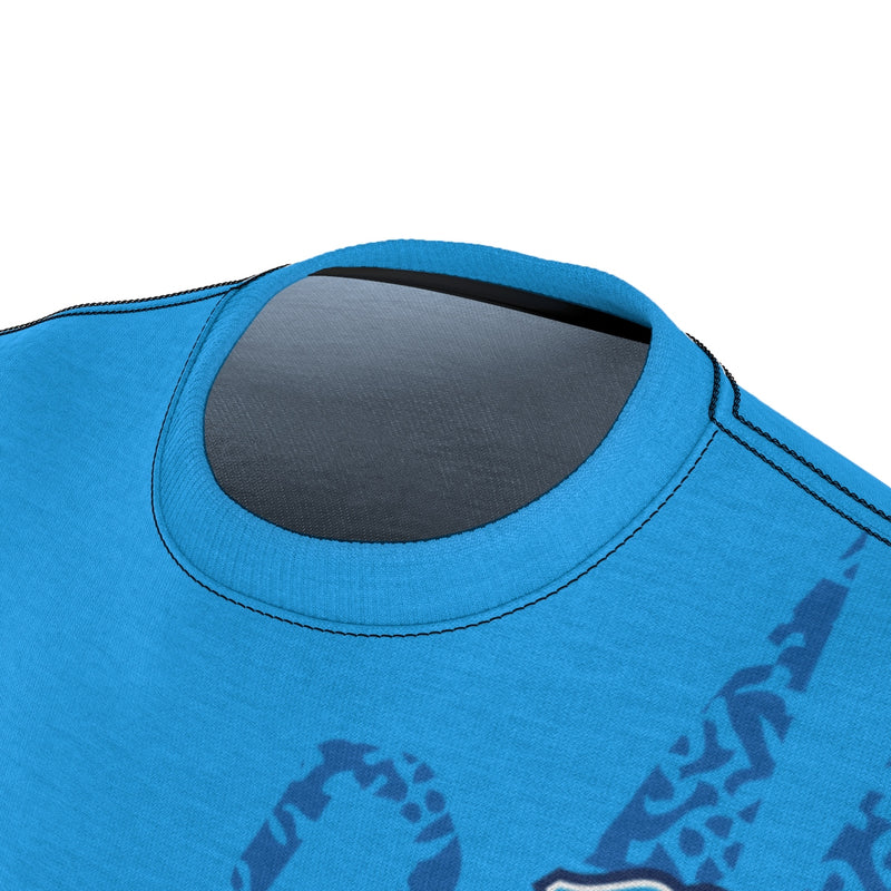 Jumbo Print Blue Inspire Tee